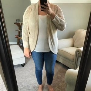 plus size loose knit new york and company cardigan